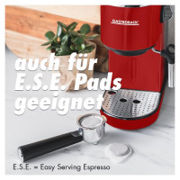 Gastroback 42719 Design Espresso Piccolo red