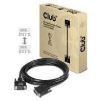 Club3D CABLE DVI-D TO DVI-D 3M/M/M CAC-1223 CLUB3D