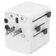 Gembird POWER ADAPTER TRAVEL 20W/WHITE TPA-1A2C20-01-W GEMBIRD