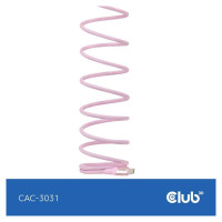 Club3D CABLE USB-C TO USB-C 2M/MAGNETIC PINK CAC-3031 CLUB3D