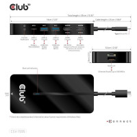 Club3D I/O HUB 7IN1 USB-C/100W CSV-1595 CLUB3D