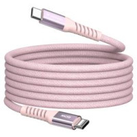Verbatim Kabelis Verbatim Sync & Charge Magnetic Type-C  60W 120cm Pink