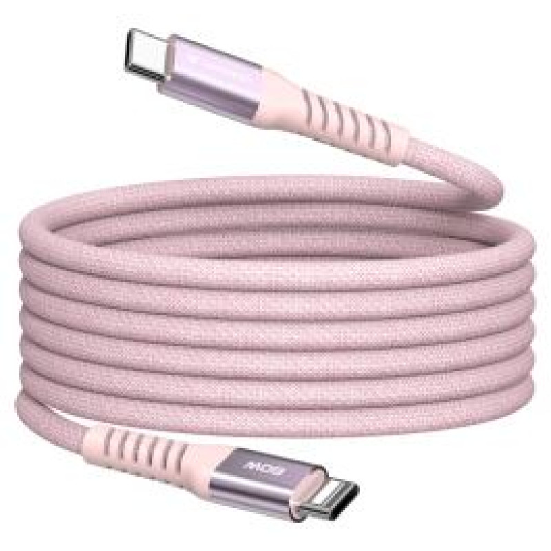 Verbatim Kabelis Verbatim Sync & Charge Magnetic Type-C  60W 120cm Pink