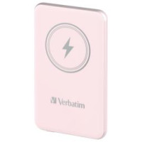 Verbatim Enerģijas krātuve Verbatim Charge n Go 5000mAh Magnetic Wireless Charge Pink
