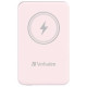 Verbatim Enerģijas krātuve Verbatim Charge n Go 5000mAh Magnetic Wireless Charge Pink