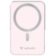 Verbatim Enerģijas krātuve Verbatim Charge n Go 10000mAh Magnetic Wireless Charge Pink ar Statīvu