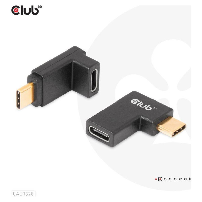 Club3D I/O ADAPTER USB-C ANGLED SET/CAC-1528 CLUB3D