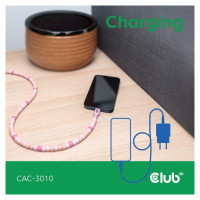 Club3D CABLE USB-C TO USB-C/PINK CAC-3010 CLUB3D