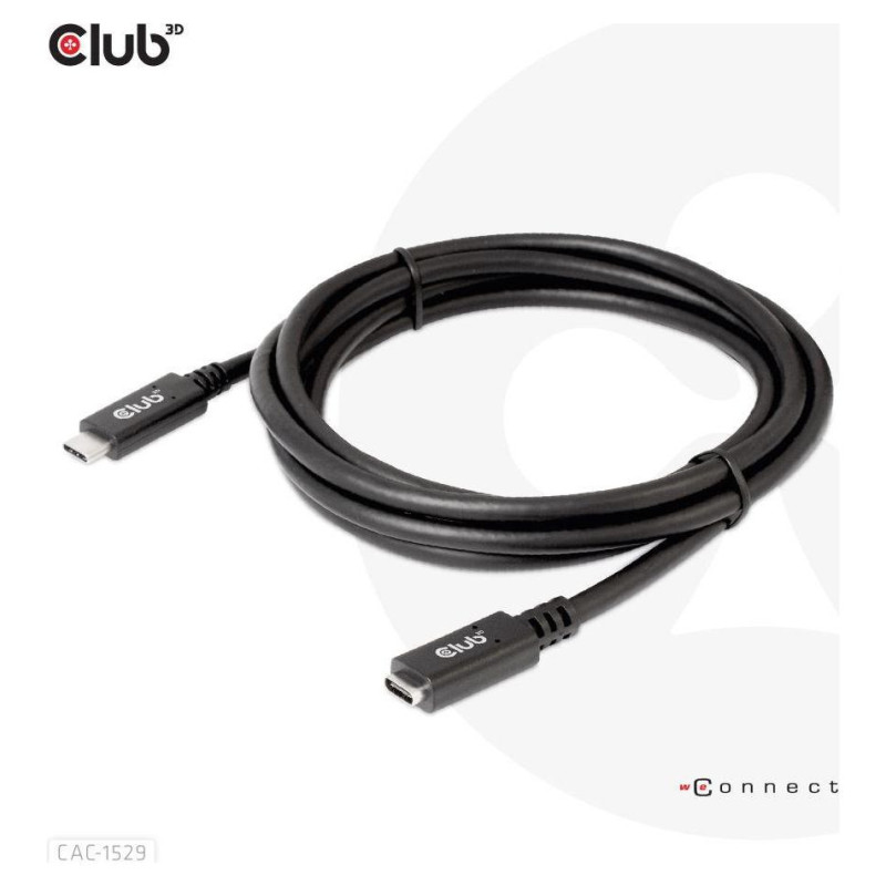 Club3D CABLE USB-C TO USB-C 2M/M/F CAC-1529 CLUB3D