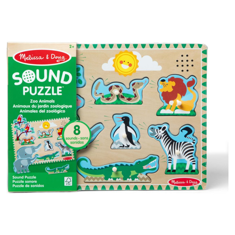 Melissa & Doug playset Zoo Animal Sound Puzzle
