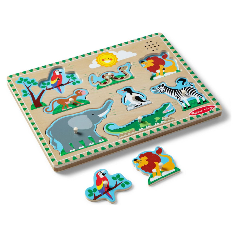 Melissa & Doug playset Zoo Animal Sound Puzzle