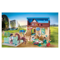 Playmobil WORLD OF HORSES Jāšanas terapijas un veterinārā prakse 71352