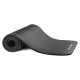 Wozinsky exercise mat 181 x 63 x 0.9 cm thick gymnastic yoga mat black