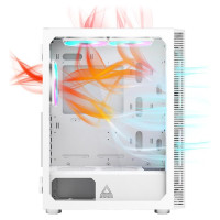 Montech Case|MONTECH|X3 Glass|MidiTower|Case product features Transparent panel|Not included|ATX|MicroATX|MiniITX|Colour White|X3GLASS(W)