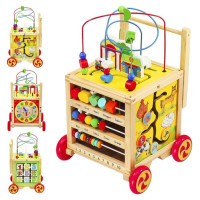 Kruzzel Koka stumjamā rotaļlieta-rati 22606