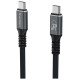 Wozinsky WPS-UY41S USB-C Thunderbolt 4 Cable 240W 1m 4K - Black
