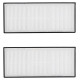 Roborock VACUUM ACC WASHABLE FILTER/WHITE 2PACK 8.02.0426 ROBOROCK