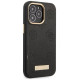 Guess Peony Logo Plate MagSafe Case for iPhone 14 Pro Max 6.7" - Black