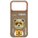 Nimmy Cool&Cute 2.0 Bear Case for iPhone 17 Pro Max - Beige