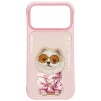 Nimmy Glasses Cool nag case for iPhone 17 Pro Max - pink