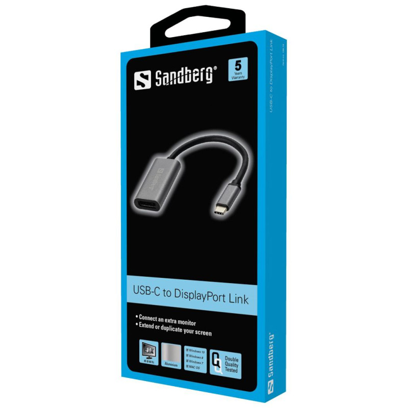 Sandberg 136-19 USB-C to DisplayPort Link