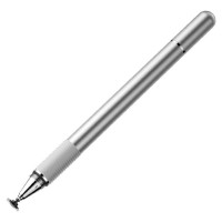 Baseus Golden Cudgel ACPCL-0S double-sided stylus for tablets, phones with gel pen - silver