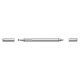 Baseus Golden Cudgel ACPCL-0S double-sided stylus for tablets, phones with gel pen - silver