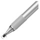 Baseus Golden Cudgel ACPCL-0S double-sided stylus for tablets, phones with gel pen - silver