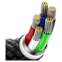 Baseus CADH000101 Lightning - USB-C PD cable 20W 480Mb/s 2m - black