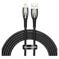 Baseus Glimmer Series cable USB-A - Lightning 480Mb/s 2.4A 2m black