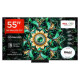 TCL TV Set|TCL|55 "|4K Ultra HD|3840 x 2160 pixels|Flat|16:9|QD-Mini LED|55Q7C