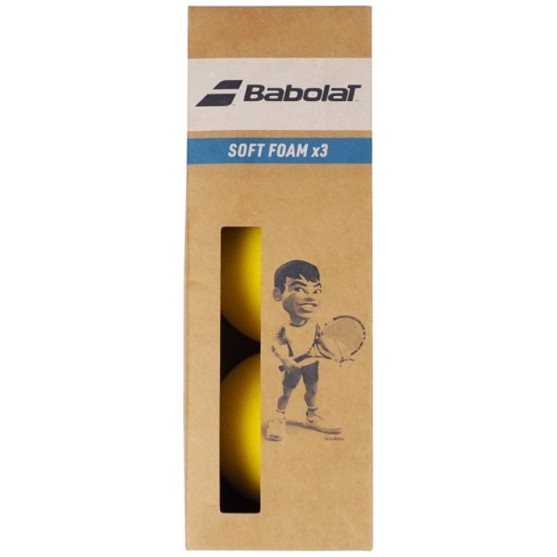 Babolat Soft Foam tennis balls 3 pcs 501058