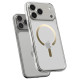 Spigen Ultra Hybrid MagSafe Case for iPhone 17 Pro Max - Transparent Gold