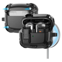 Tech-Protect Silicone Hook Case for Samsung Galaxy Buds 3 / 3 FE / 3 Pro - Black