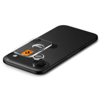 Spigen Optik Pro GLAS.TR ”EZ FIT” Camera Cover 2-pack for iPhone Air - Silver