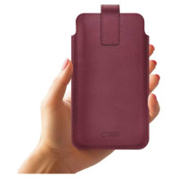 Tech-Protect SM65 case for 6.0-6.9" smartphones - burgundy