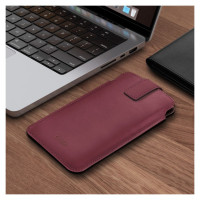 Tech-Protect SM65 case for 6.0-6.9" smartphones - burgundy
