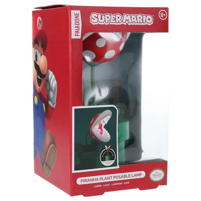 Paladone Super Mario Piranha Plant Posable Lamp