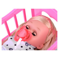 Nav Datu Lelle ar ratiņem,gultiņu un aksesuāriem ZA4286