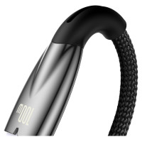 Baseus [RETURNED ITEM] Baseus Glimmer Series Fast Charging Cable USB-A - USB-C 100W 480Mbps 2m black