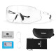 Rockbros 10172 photochromic UV400 cycling glasses - white