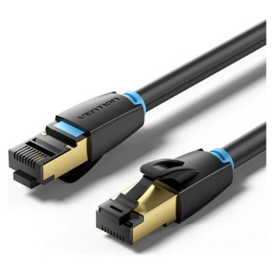 Vention PATCH CABLE CAT.8 SFTP/0.5M BLACK IKABD VENTION