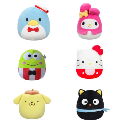 Squishmallows HELLO KITTY W18 Plī&scaron;a rotaļlieta, 20 cm