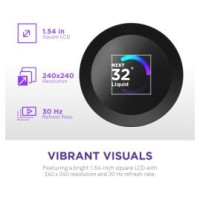 Nzxt. CPU Dzesētājs NZXT Kraken Plus 240 RGB LCD Black