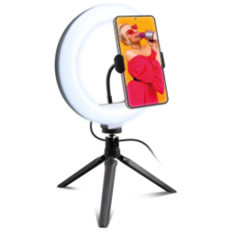 SBS Telefona statīvs SBS Tripod 20cm ring light