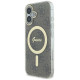 Guess IML 4G MagSafe Case for iPhone 16 Plus - Brown