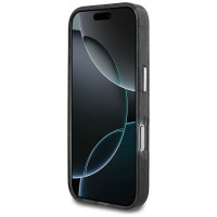 Karl Lagerfeld IML Glitter Karl & Choupette Sketch Logo MagSafe Case for iPhone 17 Pro - Black