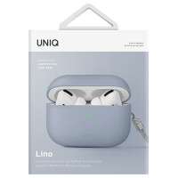 Uniq Lino Silicone AirPods Pro 2 Case - Blue