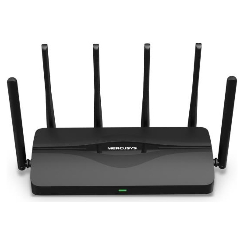 Mercusys Wireless Router|MERCUSYS|Router|IEEE 802.11a/b/g|IEEE 802.11n|IEEE 802.11ac|IEEE 802.11ax|3x2.5GbE|LAN \ WAN ports 1|Number of antennas 6|MR47BE