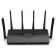 Mercusys Wireless Router|MERCUSYS|Router|IEEE 802.11a/b/g|IEEE 802.11n|IEEE 802.11ac|IEEE 802.11ax|3x2.5GbE|LAN \ WAN ports 1|Number of antennas 6|MR47BE